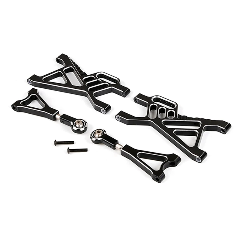 Juego de brazo de suspensión trasera de Metal CNC para coche teledirigido, piezas de juguete para 1/5 HPI Rovan KM Baja 5B SS 5T