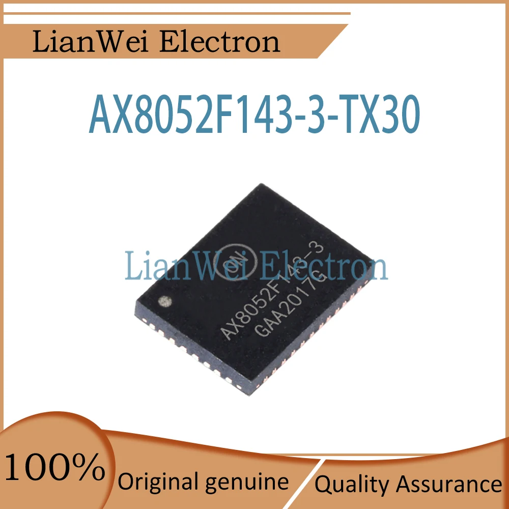 

AX8052F143-3 AX8052F143-3-TX30 AX8052F143 AX8052 IC Chipset QFN-40