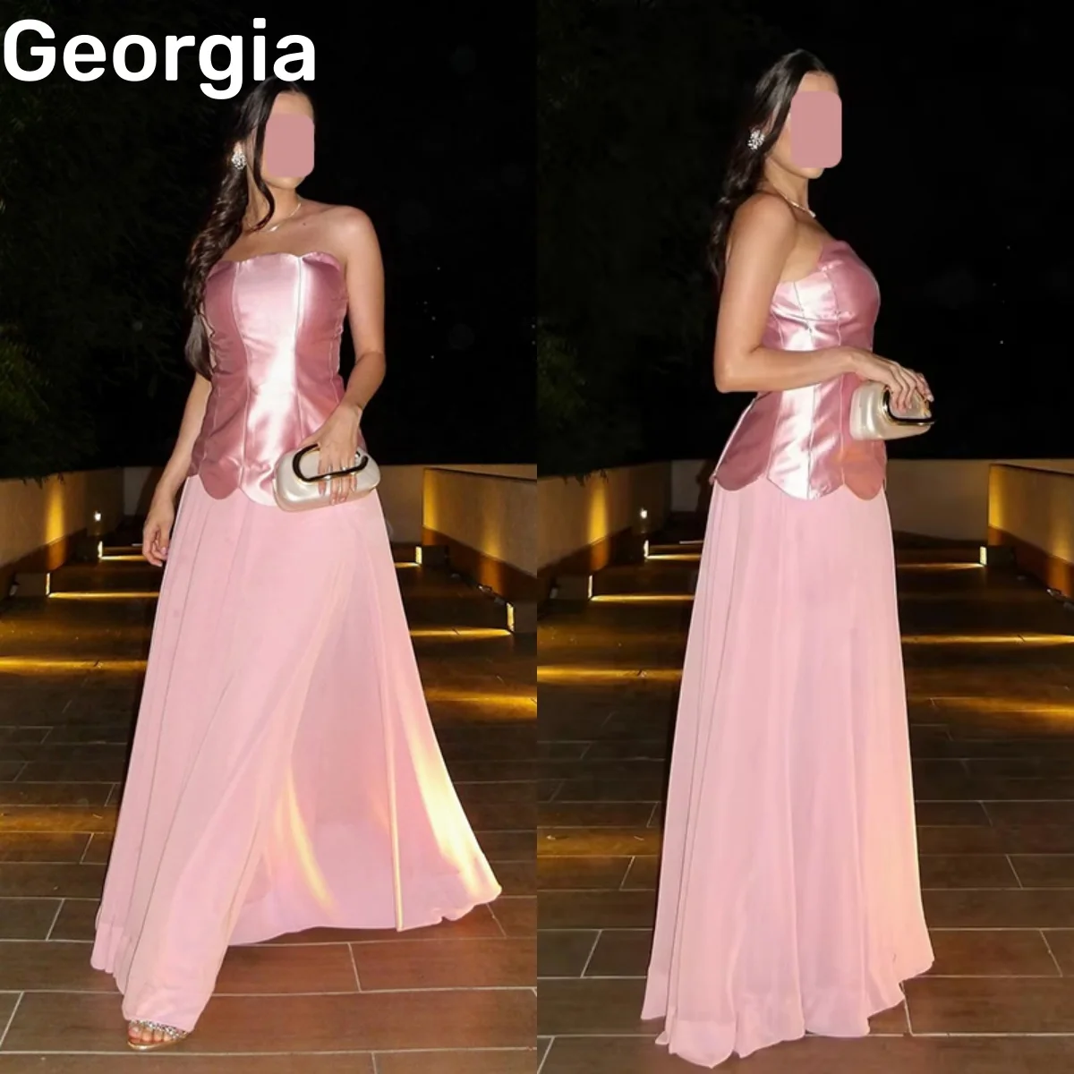 

Роскошные вечерние платья розового цвета, индивидуальный пошив, коктейльные платья-колонны, без бретелек, в пол, с оборками, на молнии, без рукавов, Vestidos