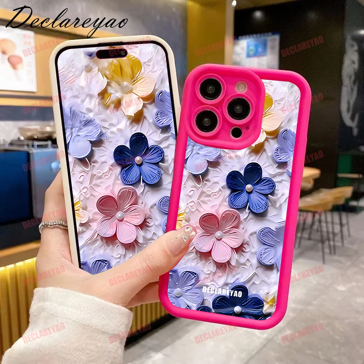 DECLAREYAO ماتي ضوء سليم بولي TPU لينة كوكه ل Poco F3 C65 الترا C50 X6 C55 M2 C61 M4 X2 C40 M5S X4 M3 NFC غطاء مقاوم للصدمات