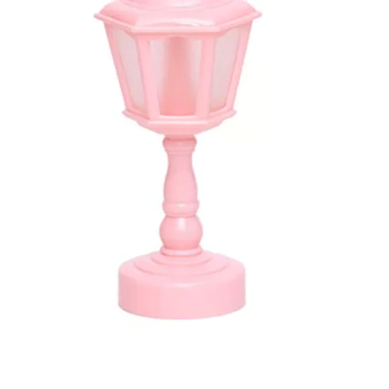 1:12 Lampada da tavolo in miniatura con bocciolo di fiore per casa delle bambole Luce notturna Mobili Modello per la casa Decorazione Accessori per casa delle bambole giocattolo