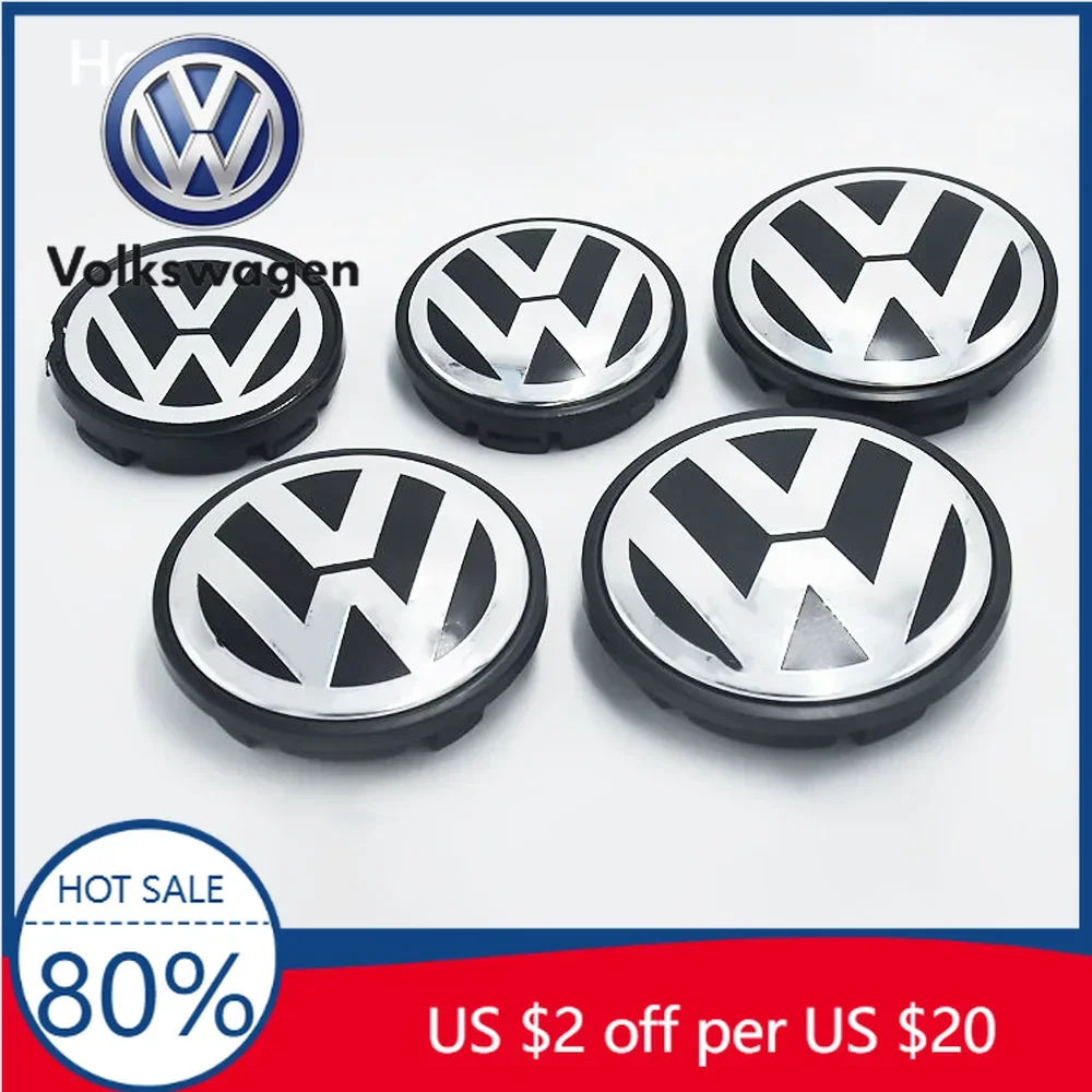 

Горячая новинка 2026: Комплект из 4 колпаков для центра диска (55мм, 56мм, 65мм, 70мм, 76мм) для автомобилей Volkswagen Jetta MK5, Golf