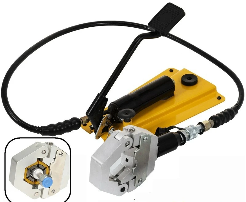 Automotive Air Conditioning Portable Pipe Press Manual Hydraulic Pipe Press