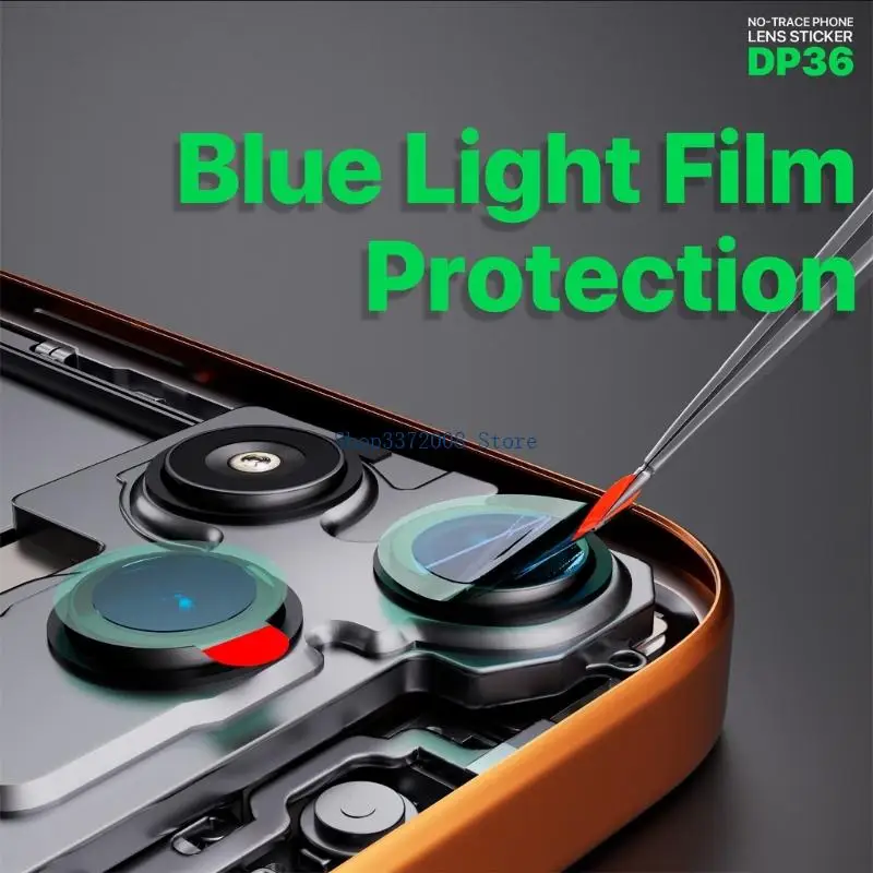 360Pcs Invisible Lens Sticker Large Full Coverage Anti Blue Light
