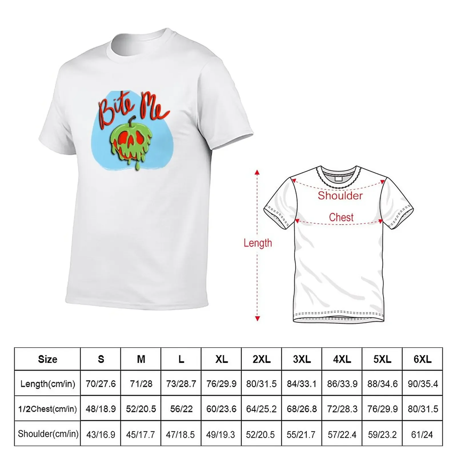 Bite me - Poison Apple T-Shirt sublime plus sizes heavy weight t shirts for men