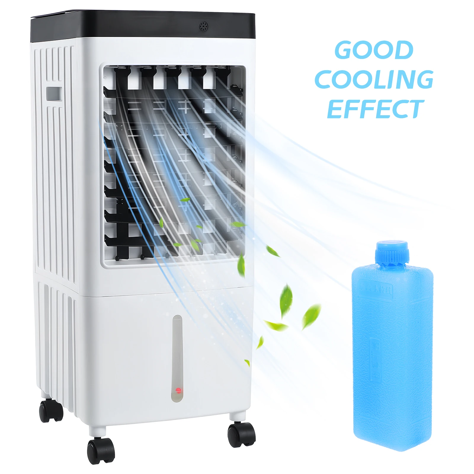 

4pcs Ice Crystal Boxes Reusable Cooler Packs for Air Conditioner Freezer Blocks Travel Fan Portable Storage Containers