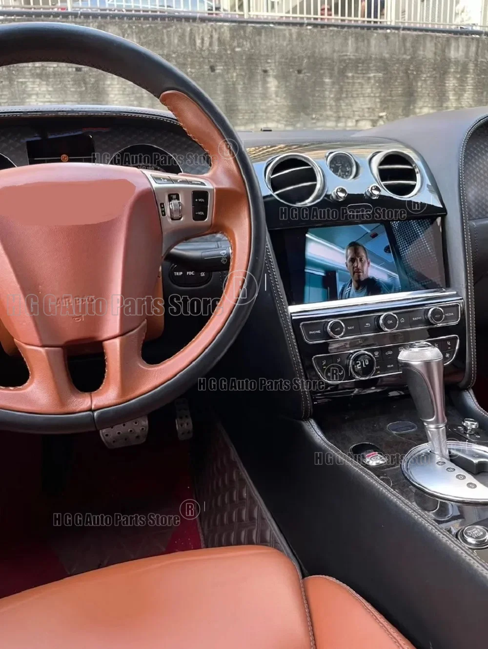 For Bentley Continental GT Flying Spur Bentayga 2004-2023 Android Carplay Car Radio Stereo Video Player Multimedia Navi Screen