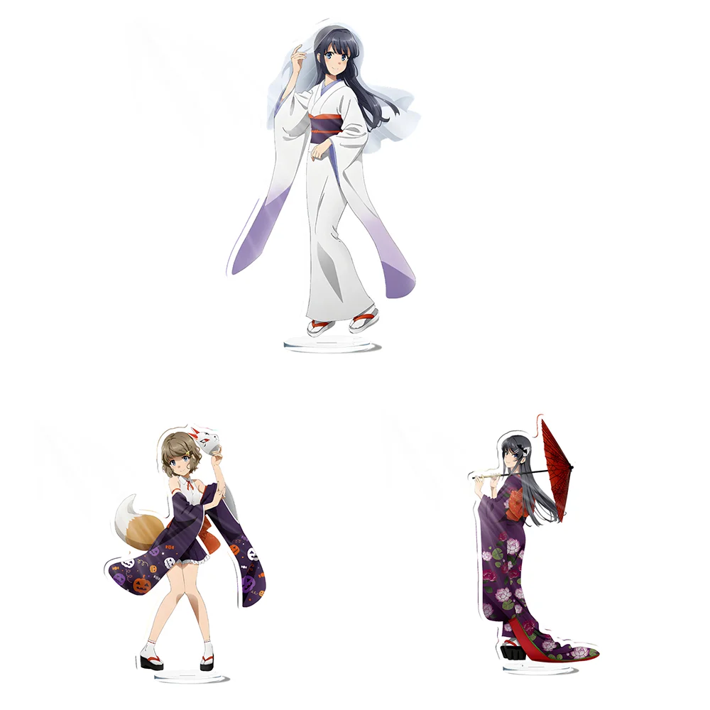 

Anime Rascal Does Not Dream of Bunny Girl Senpai 15cm Acrylic Stand Tomoe Koga Accessories Decor Gifts Tabletop Decorations