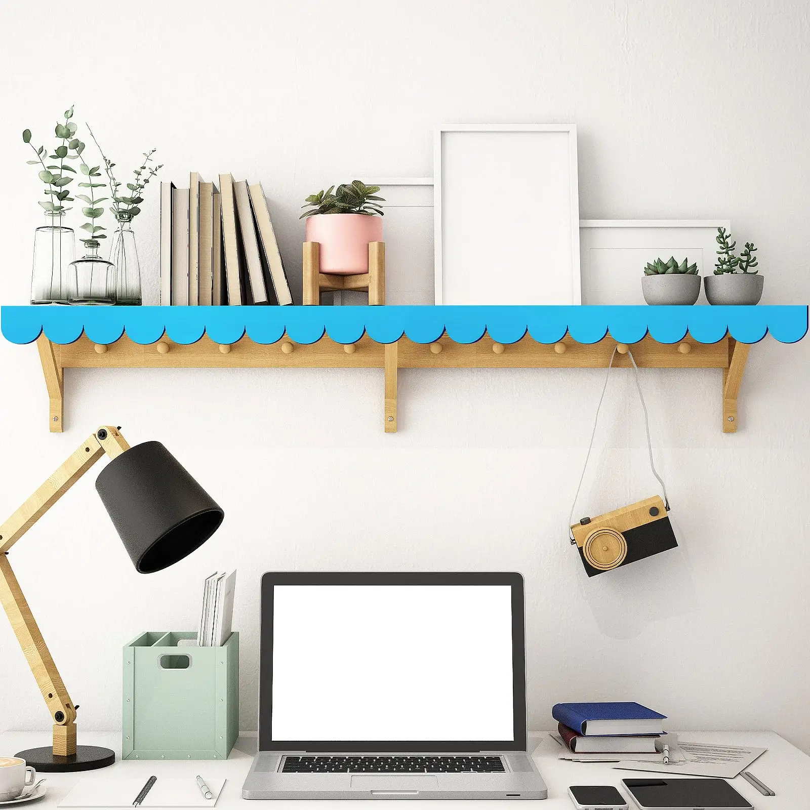 2026 Latest Top Quality Multifunctional DIY Wood Strips Edge Decor For Wall Bookshelf Window Door Outdoor Craft