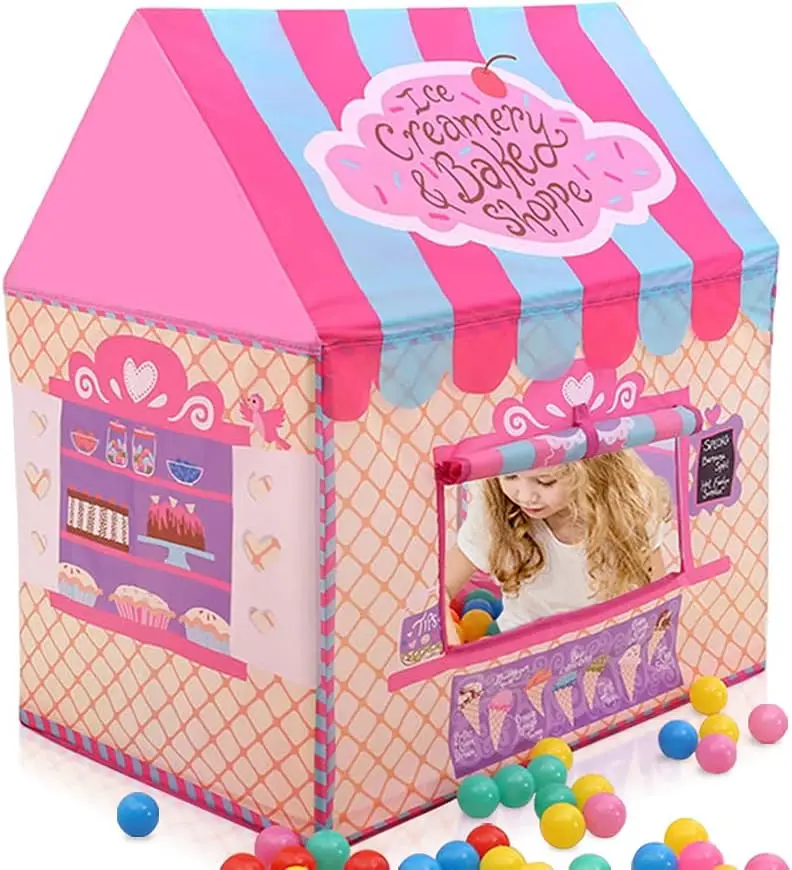 Tente de jeu intérieure et extérieure pour enfants, maison de jeu pour garçons et filles, jouets pour enfants, Noël, anniversaire