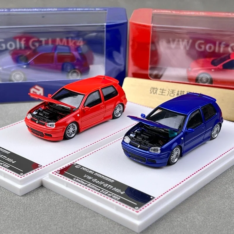 

FH 1:64 VW Golf GTI Mk4 die-cast simulation alloy car model, boys' toy, adult collectible ornament.