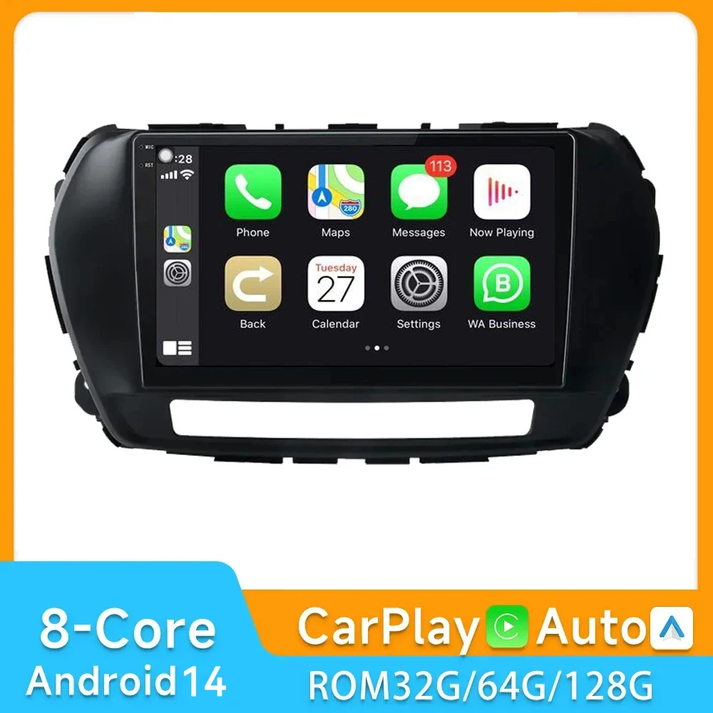 

Android 14 Wireless CarPlay Android Auto Radio For Great Wall Wingle 5 2017 2018 2019 2020 2021 4G+wifi Car Multimedia GPS dsp