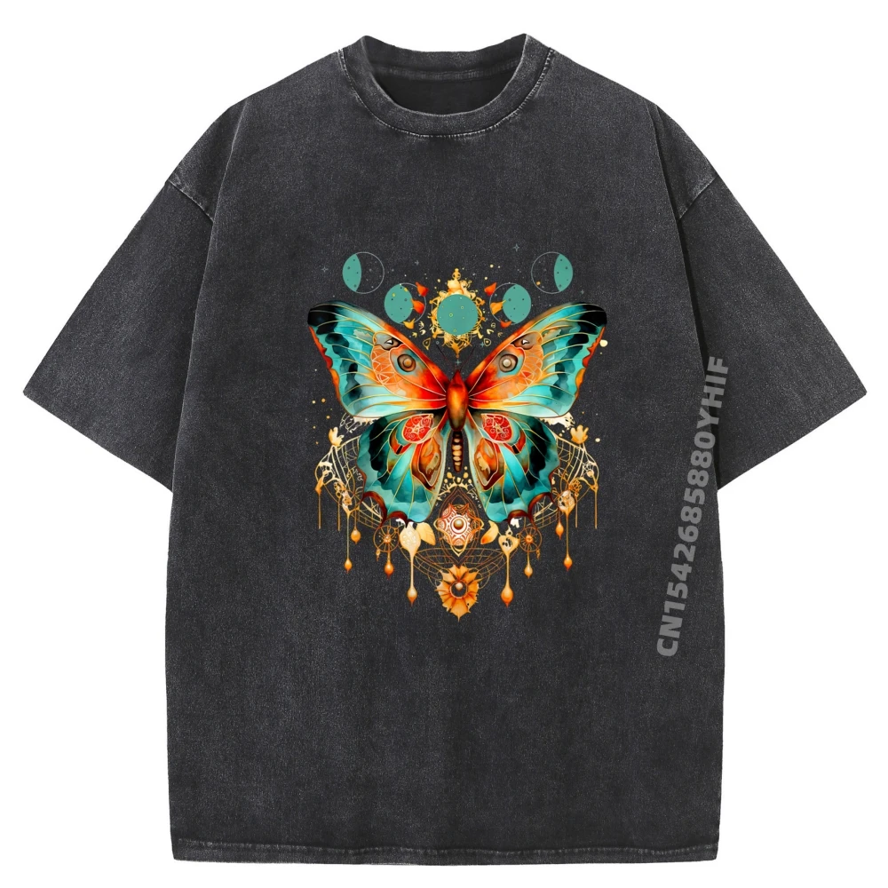 

Newest Printed Tshirt Phases Witchy Luxury T Shirt Men High Quality Custom T Shirt Mens Fashion Washed Clothes