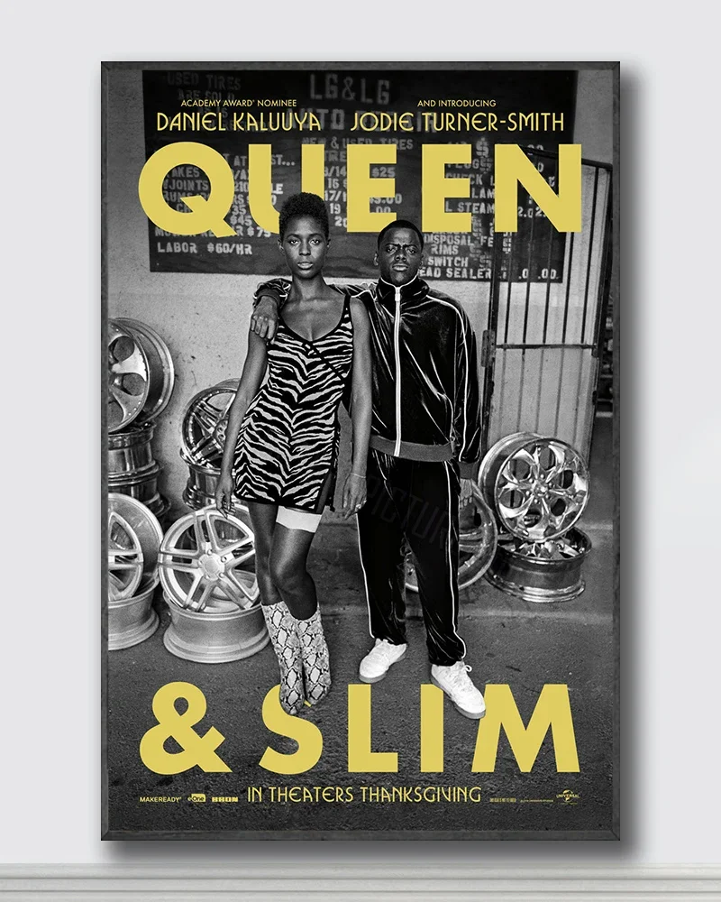 NJ006 Queen & Slim Movie Silk Posters and Prints wall art  Art Poster Home Decor