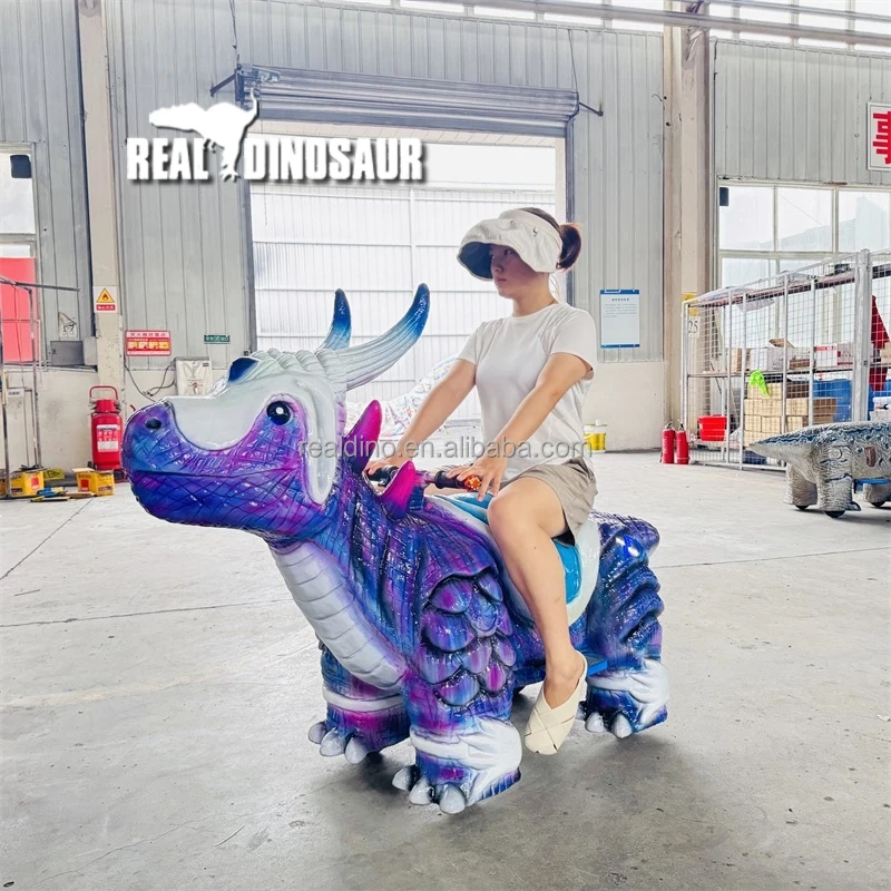 

Custom Model Cartoon Dinosaur Battery Car Electric Dinosaurs Rides for Kids