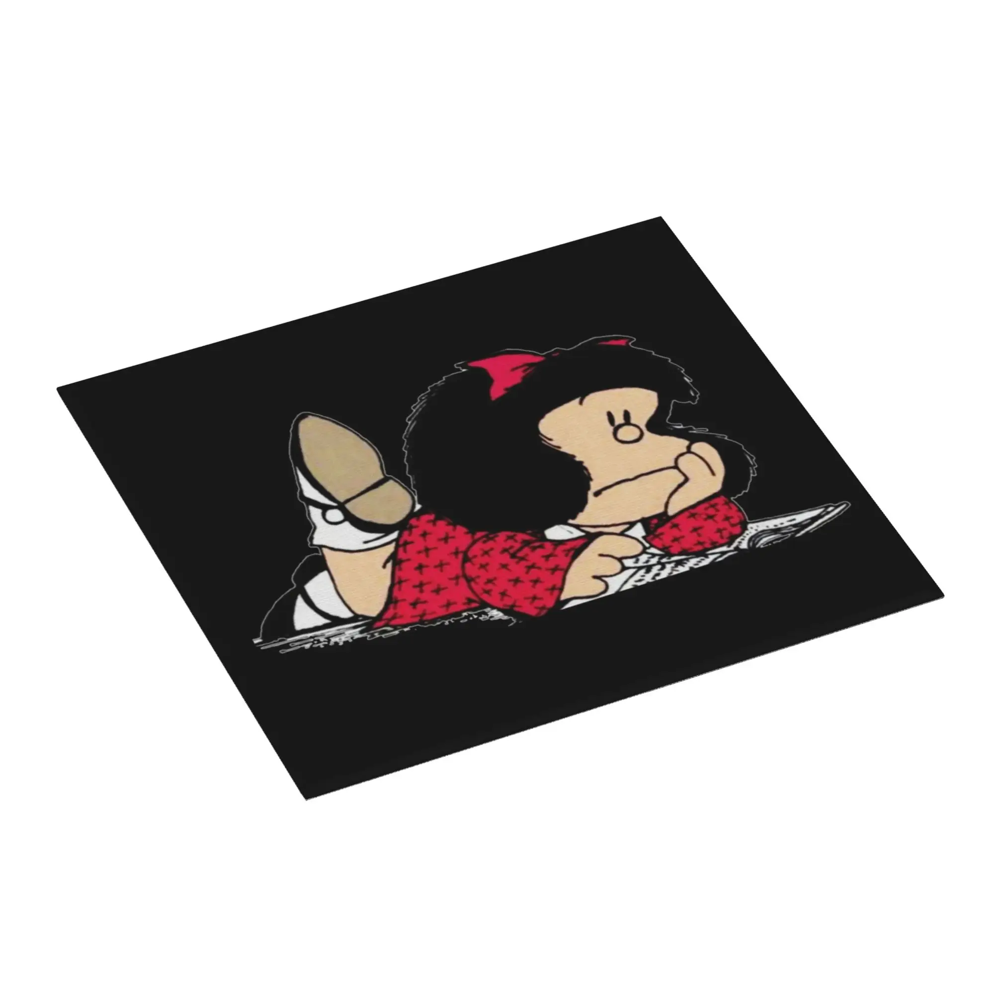 Drying Mat For Kitchen Cute Mafalda Water Absorbent Waterproof Argentine Quino Comic On Slip Kitchen Counter Protector Mat