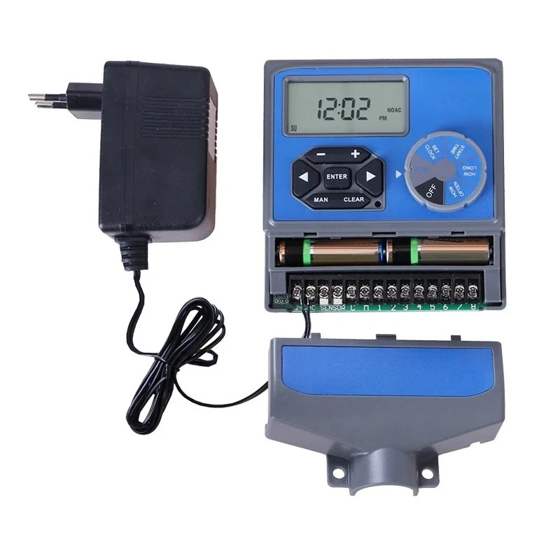 8 Zones Automatic Garden Irrigation Controller AC230V Water Timer
