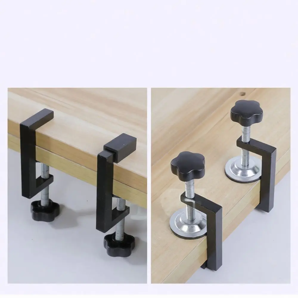 Compact Woodworking G Clamp Y Clamp Adjustable Fixture Aluminum Table Vise Fixing Tool Manual Device For Pengbo