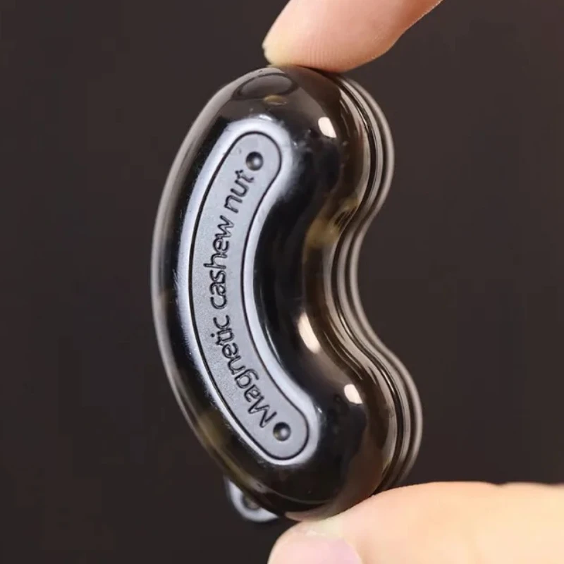 

Кешью Непоседа Магнитная толкающая пластина Монета Механический слайдер EDC Сенсорная игрушка для снятия стресса Снимающая тревогу