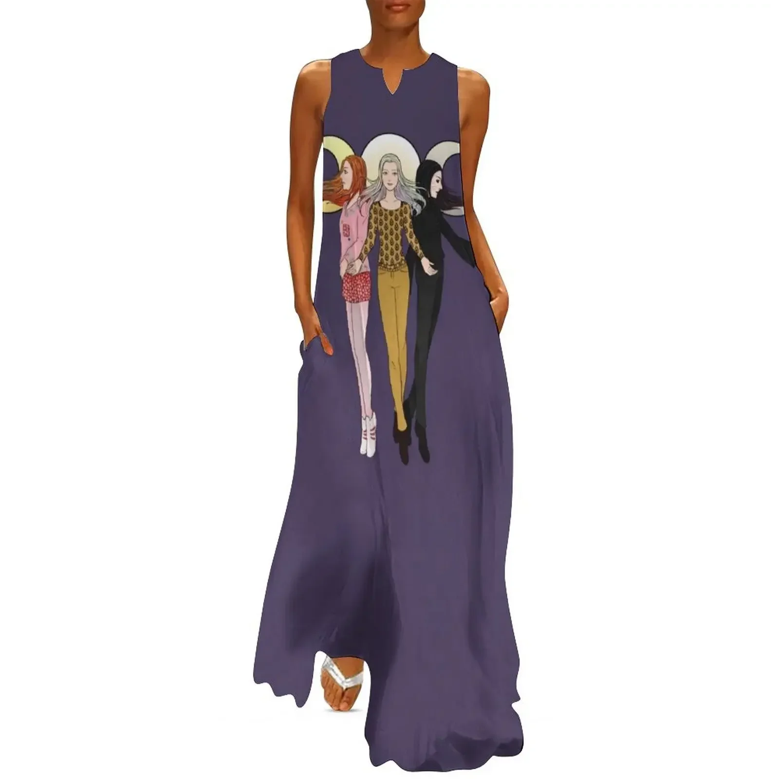 

Willow Long Dress loose women's dress women's dresses luxury Casual dresses long dress women summer