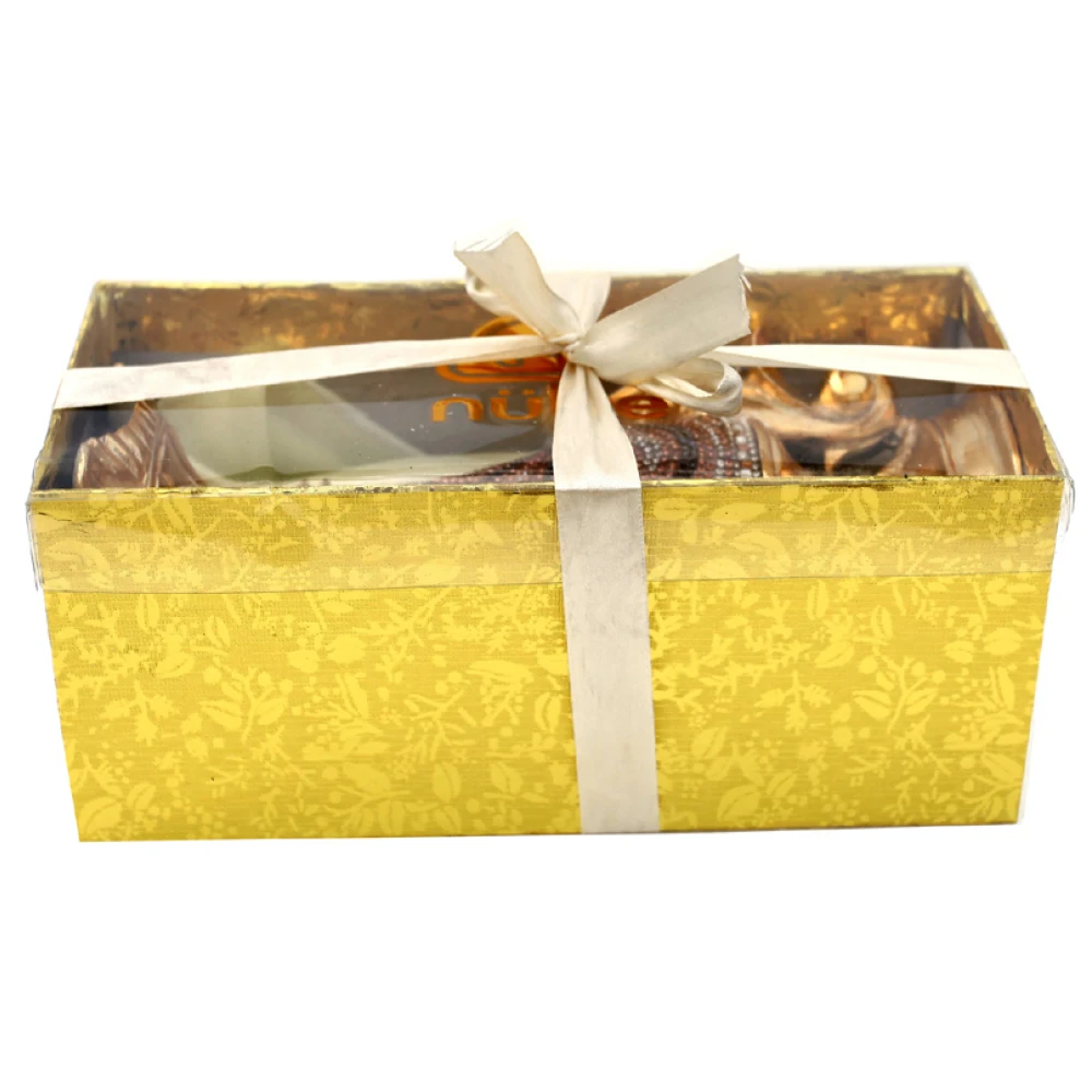 Ambrose Chrome Plated Crystal Embellished Ceramic Vase