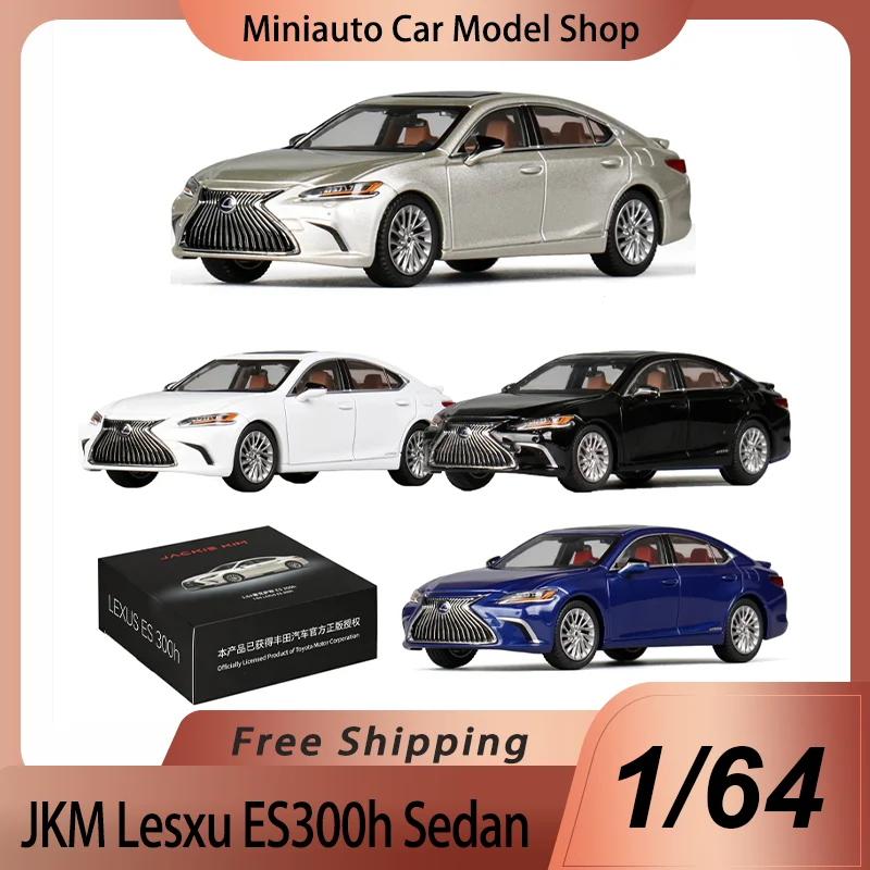 

New In Stock Jkm Jackie Kim 1:64 Lexus ES 300H Alloy Miniature Diecast Model Lexus Ls400 ES 300H Sedan Car Model Toys Kids Gift