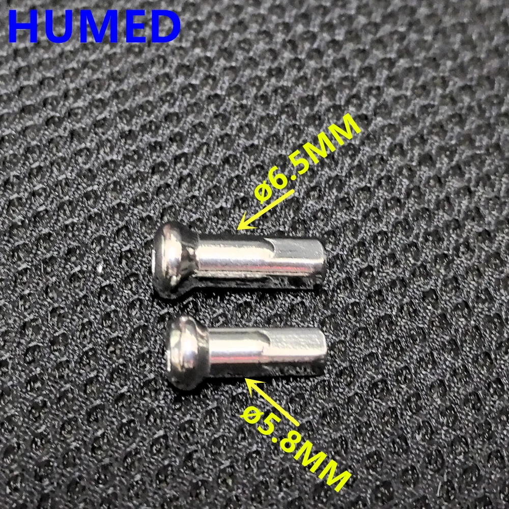 

36pcs/lot Bicycle Spoke Nipples 10G Silver 304 Stainless Steel Bike Spoke Nuts For 3.1-3.2mm Motorcycle E-Bike Spoke Nipples