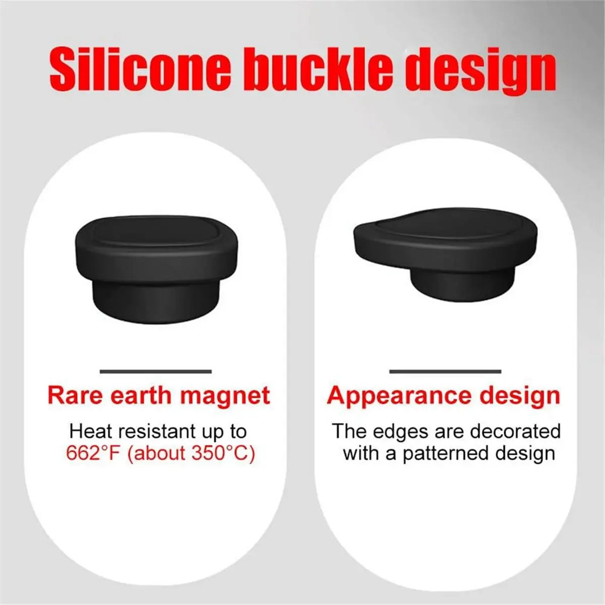 

(A64E) 4 шт. магнитных фиксатора для силиконовых вкладышей аэрофритюрниц, предотвращающие смещение и прилипание к дну, для всех аэрофритюрниц C