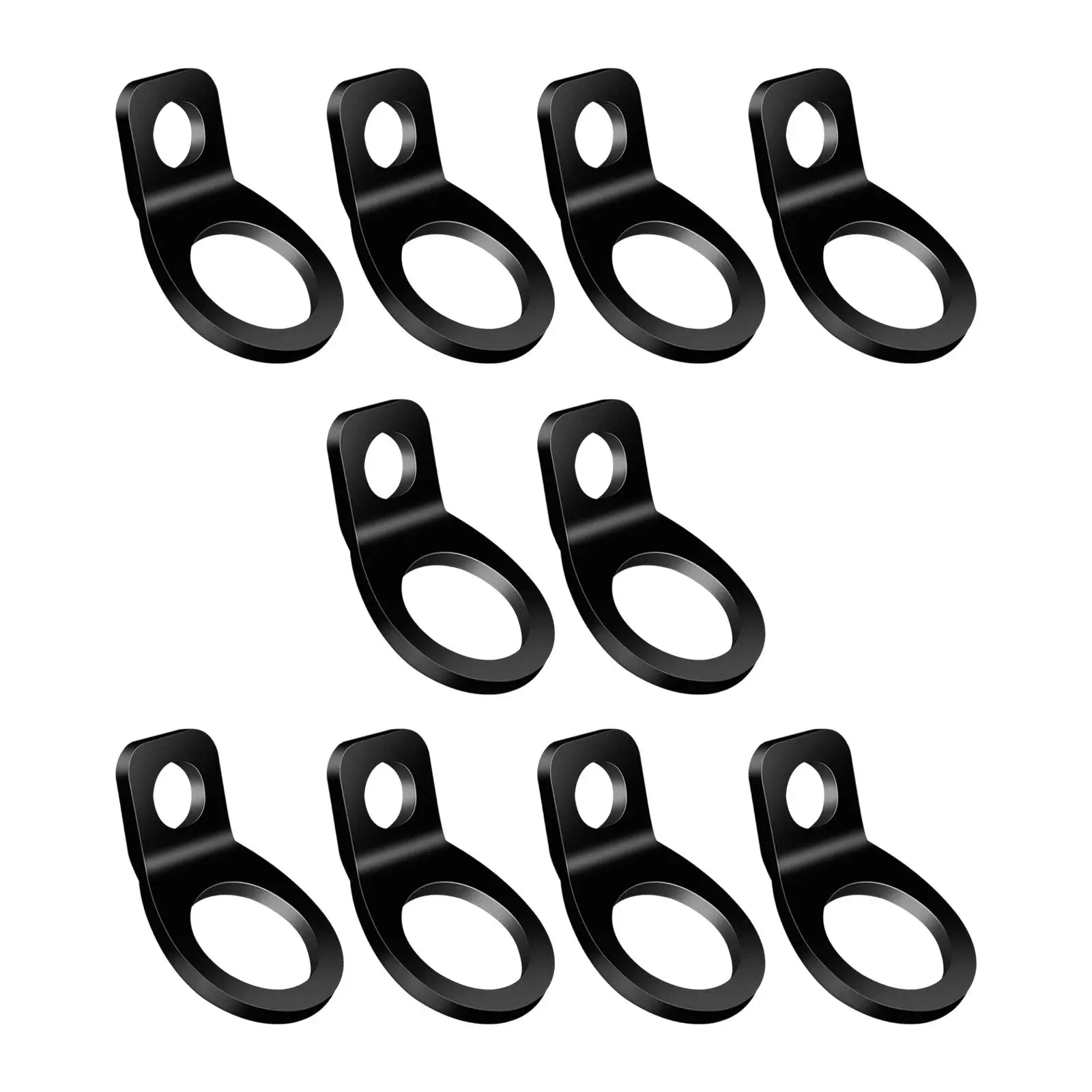 Premium Stainless Steel Tie Down Anchor Hooks O Ring Lashing Rings for Truck Rope Garage ATV Workshop Pickup