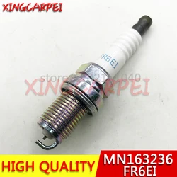 4PCS/LOTS FR6EI MN163236 Iridium Power Spark Plug For Mitsubishi Outlander Peugeot 4007 Citroen Auto Part