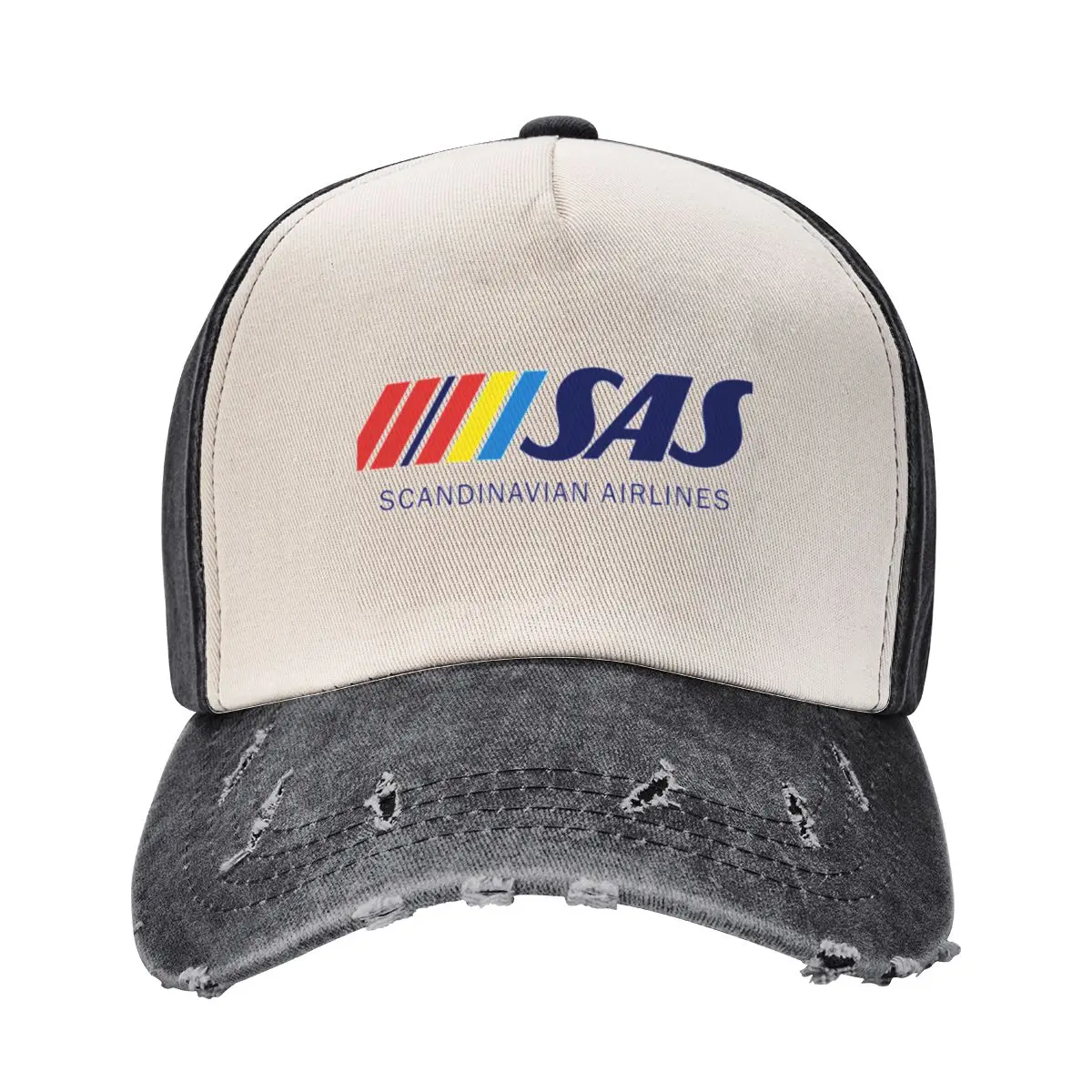 sas scandinavian airlines system Baseball Cap black Brand Man cap hard hat Sun Hats For Women Men's