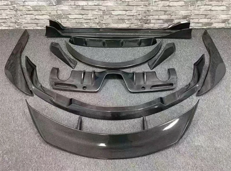 

For Toyota GR Supra NK5 90 A91 ReaI Carbon Fiber Bumper Front Lip Rear Diffuser Side Skirts Top Tail Wing Spoiler Kit