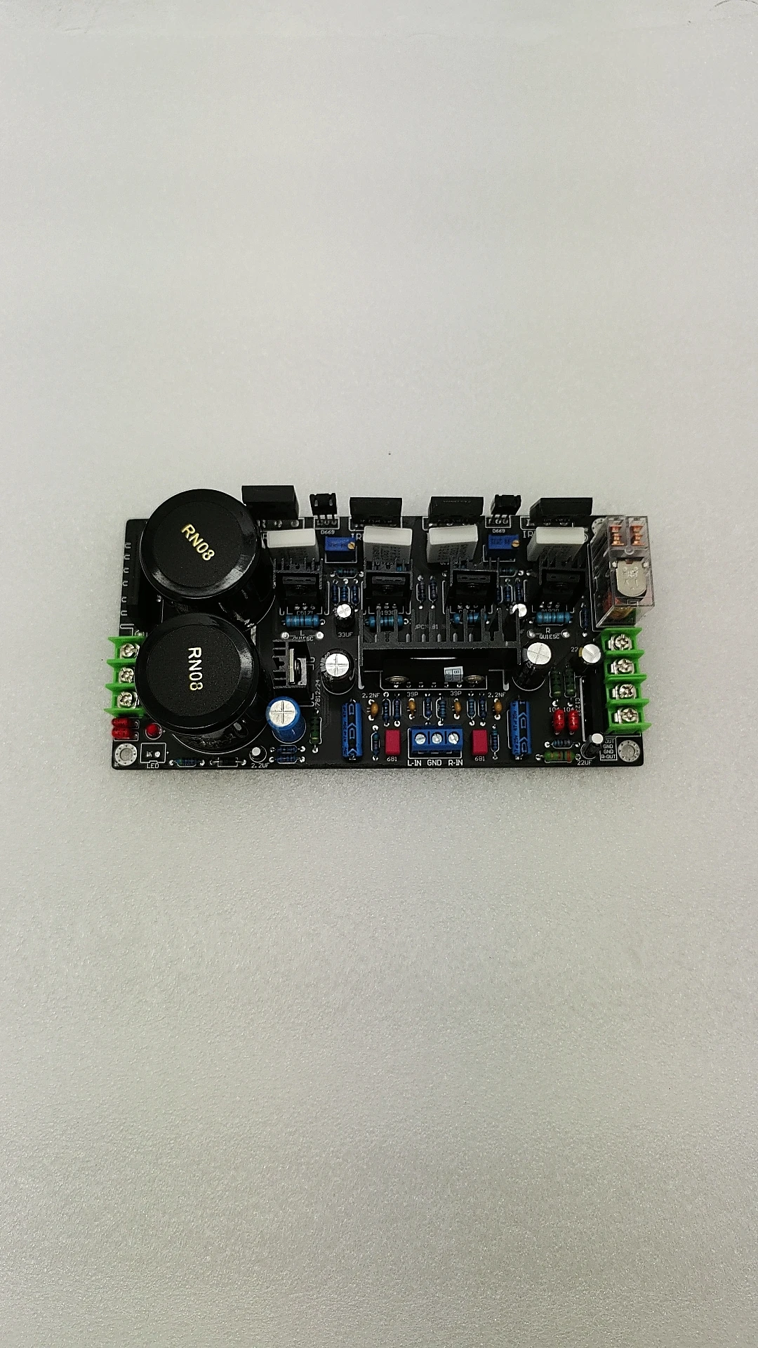 IRF240 Discrete paired field-effect transistor 120W*2 stereo hifi diy amplifier board Adjustable Class A