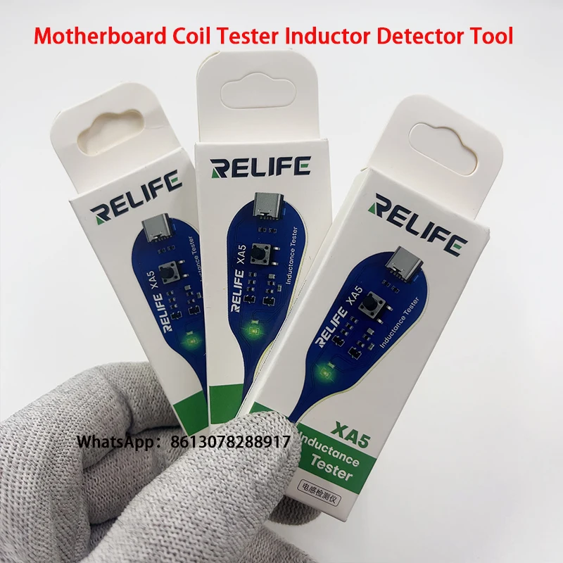 Relife XA5 OSS W01 JTX CT-1 Motherboard Coil Tester Inductor Detector Tool For Mobile Phone Component Fault Detection