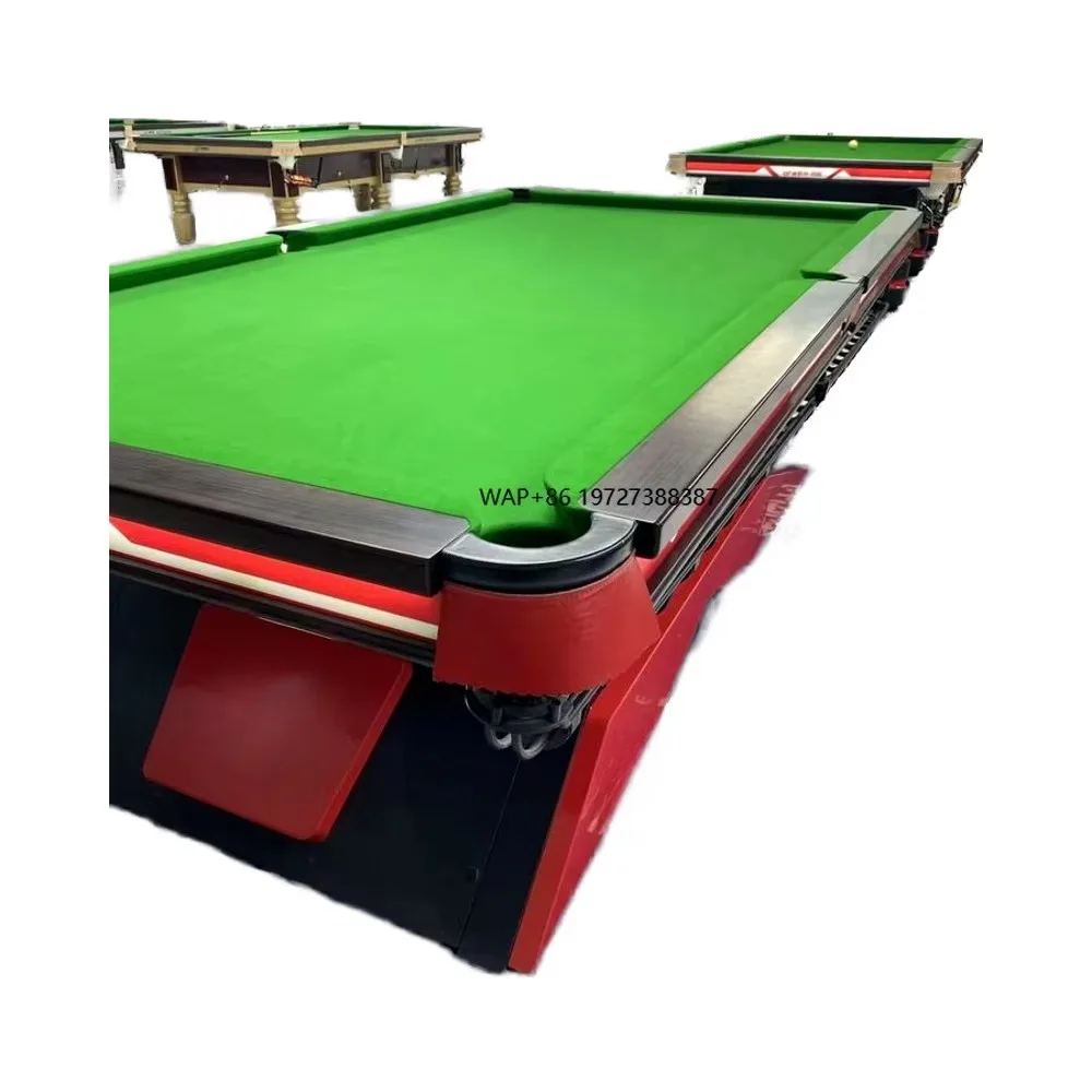 ملحقات طاولة البلياردو الأساسية للسنوكر لغرفة البلياردو المنزلية تتضمن وسائد كروية ومعدات رياضية مثالية لتناول الطعام #1