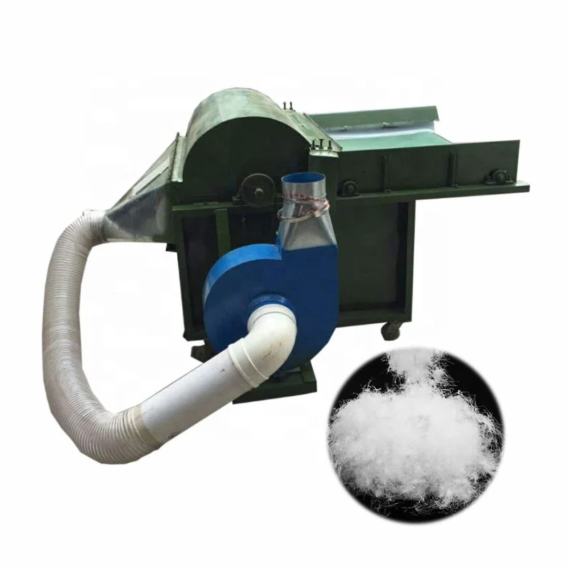 Industrial Multifunctional Waste Clothes Wool Cotton Loofah Fiber Opening Machine