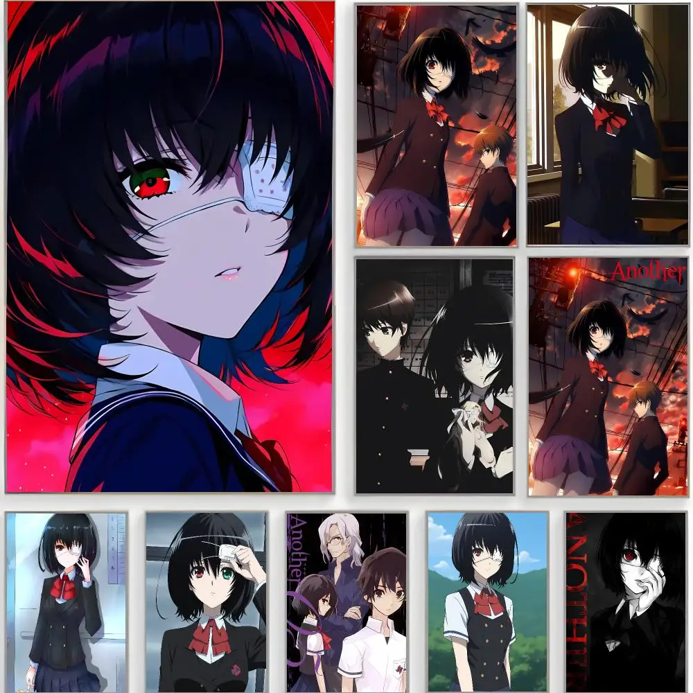Mystery Anime A-Another Poster Classic Wall Art  Home Decor  Peel and Stick Unframed
