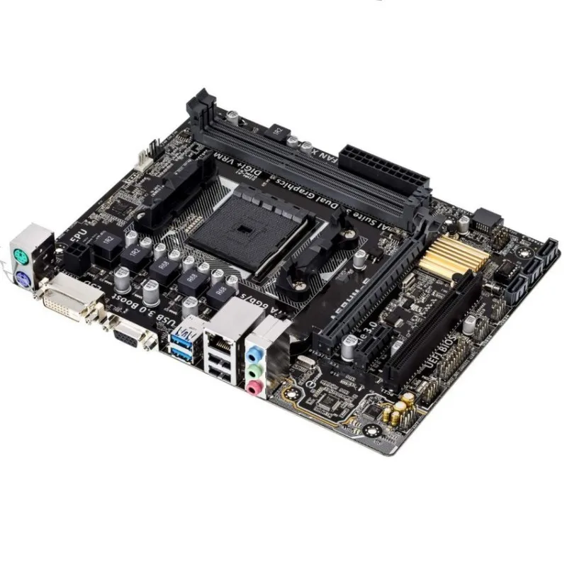 Imagem -02 - Placa-mãe do Computador A68hm-e A68