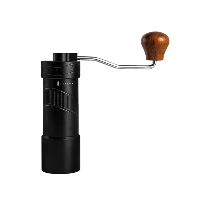 

Manual Coffee Grinder Stainless Steel Handmade Coffee Bean Grinders Mill Fit For Kitchen Office Coffee Milling Machine-Black