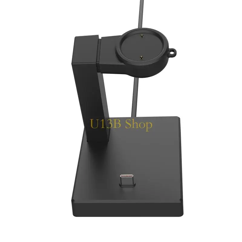 U13B لـ Watch Headphone 2 في 1 شاحن مغناطيسي USB 120 سم كابل لشحن Huamiamazfit GTR3 GTS3
