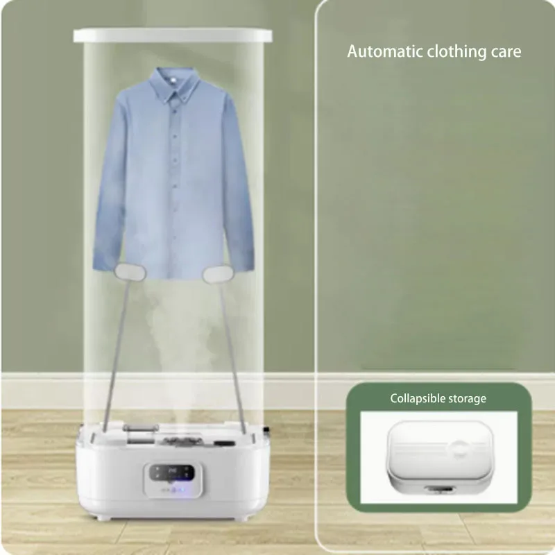 Small  Electric Dryer with Automatic Steam Wrinkle Removal Iron for Hotel Use Coax Clothes Care 