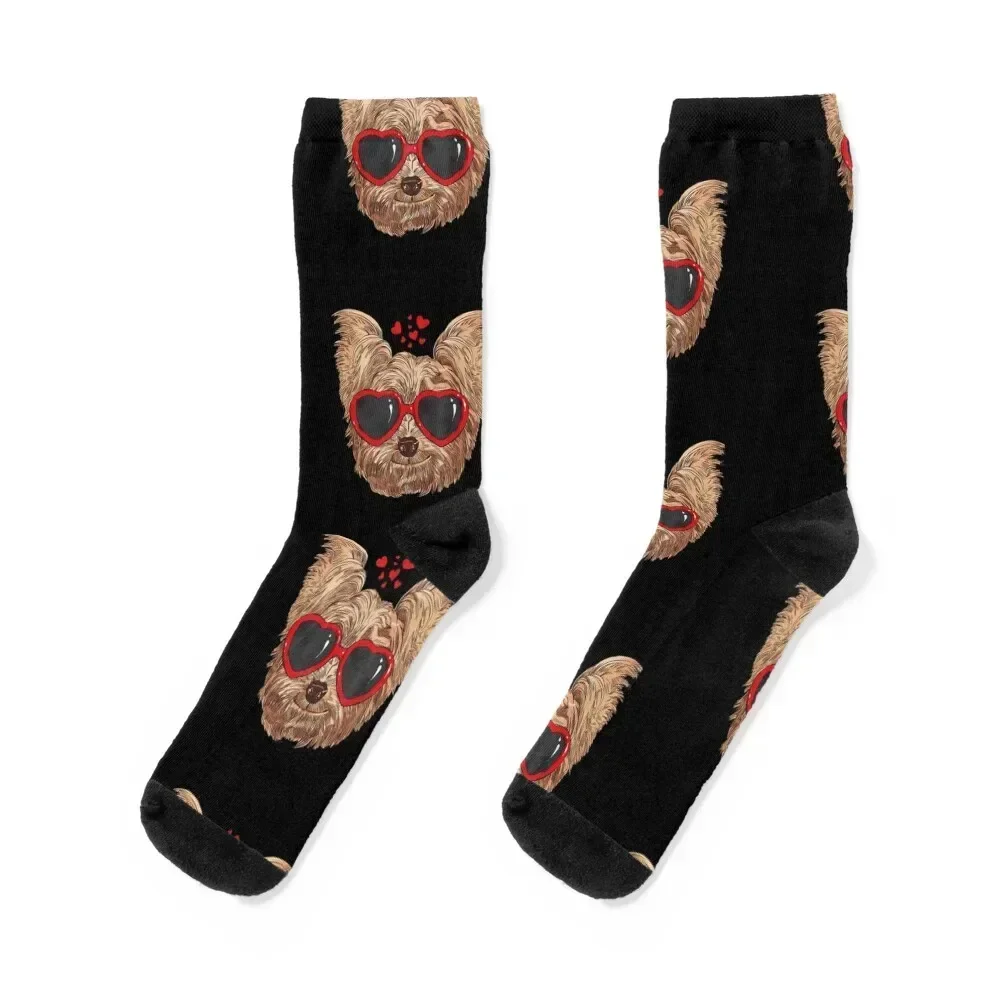 

Yorkshire Terrier Lover Socks Non-slip aesthetic Men Socks Luxury Brand Women's