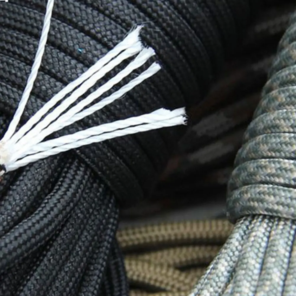 

Nylon Rope Core Paracord Braid Survival Survival Paracord Cord For Outdoor Camping Hiking Fishing Hunting Gear Parachute Cord