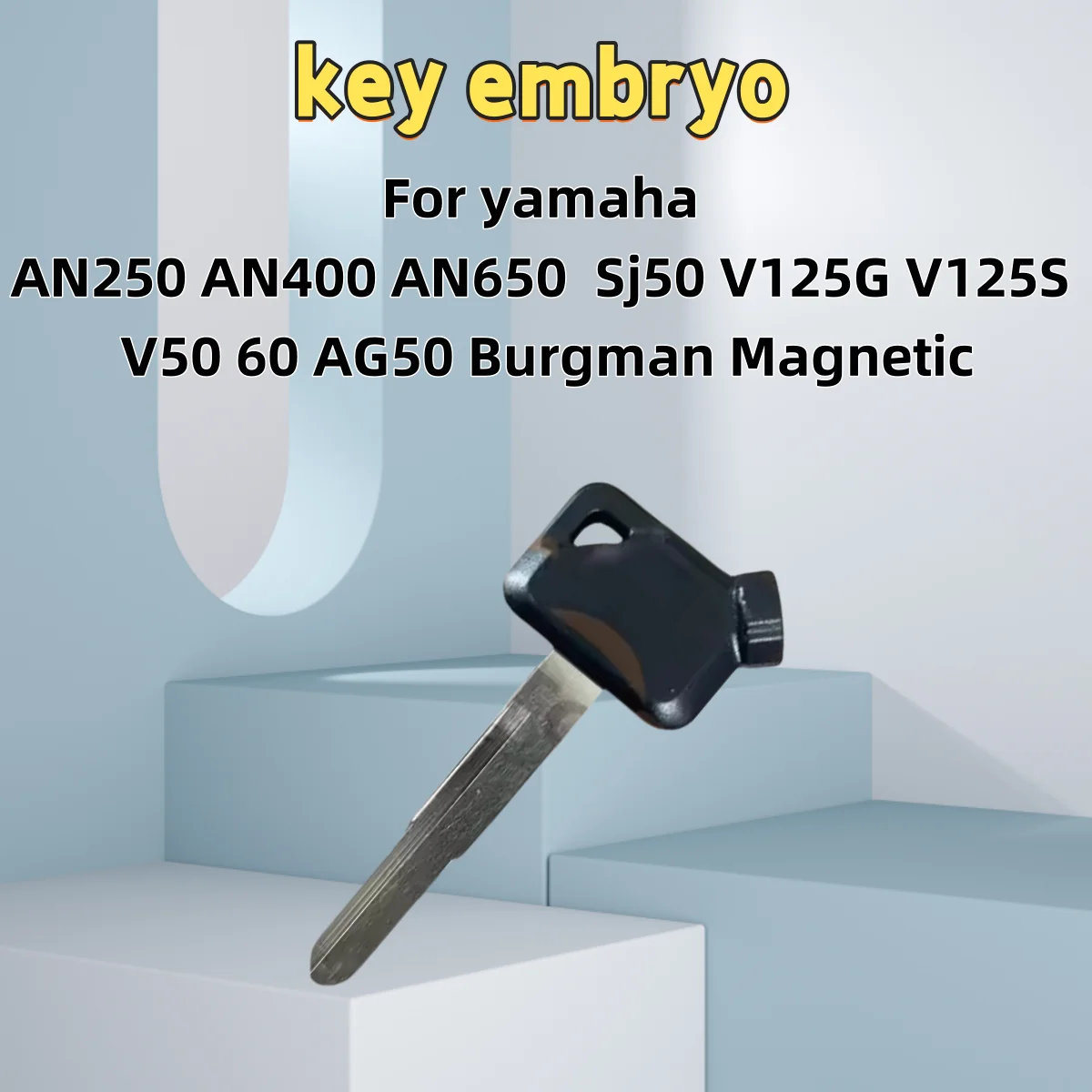 

For yamaha AN250 AN400 AN650 Burgman Magnetic Sj50 V125G V125S V50 60 AG50 Blank Key Motorcycle Replace Uncut Keys