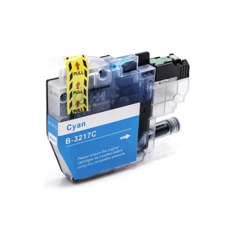 Alternative ink cartridge Brother cyan B3217C, replaces LC3217C XBLC3217CC imprimirbien.com