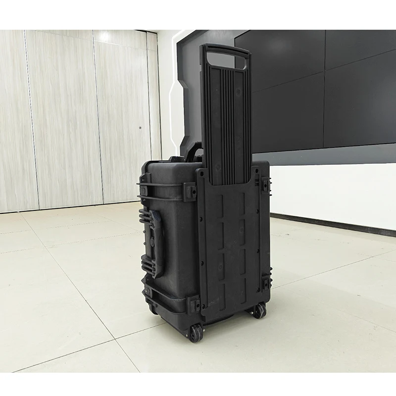 500w Pulsed Laser Reiniger Koffer Trolly Fall Mini Handheld Laser Rost Entfernung Auto Malerei Laser Reinigung