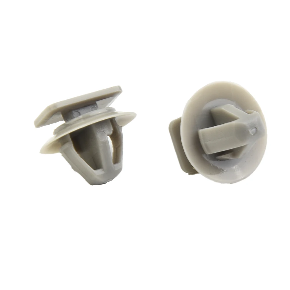 For Mazda For CX-5 Front Door Lower Molding Retainer KD5351SJ3A Gray Nylon Clip for 2013 2014 2015 2016 Models