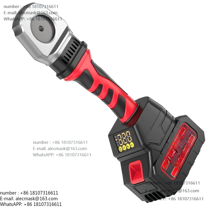 

Electric hot melt machine digital display temperature regulation ppr water pipe welding tool thickened die lithium battery hot