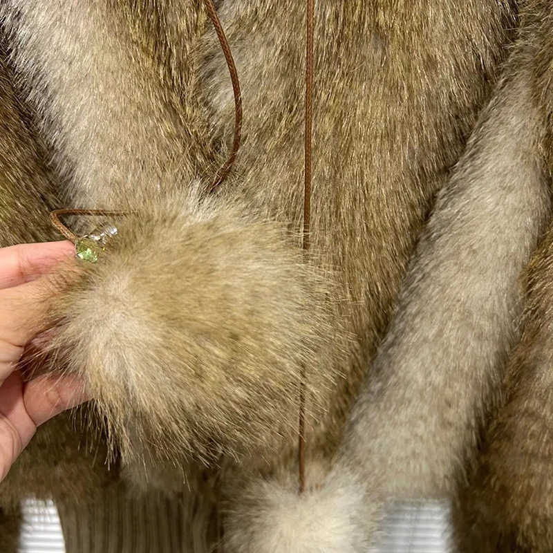 Kbq sólido versão coreana de lazer minimalista casacos quentes para mulheres gola manga longa doce solto casaco moda feminina nova