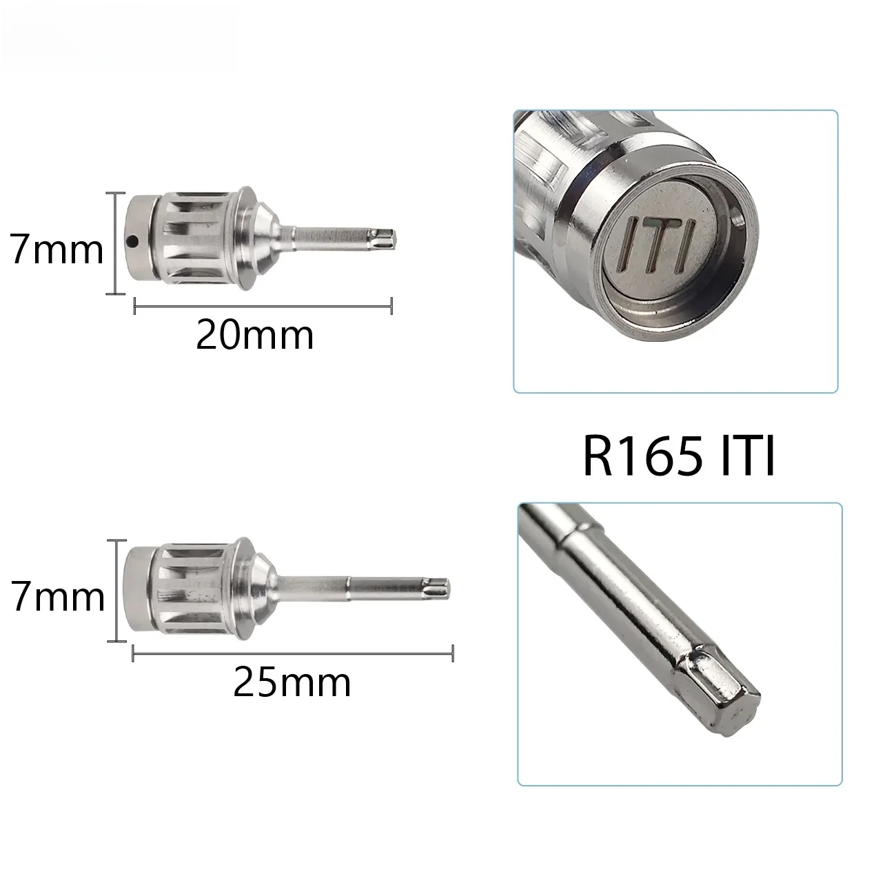 Kit de llave dinamométrica para implantes dentales, Control de torsión de precisión con mango de trinquete y destornillador protésico esterilizable en Autoclave para implante